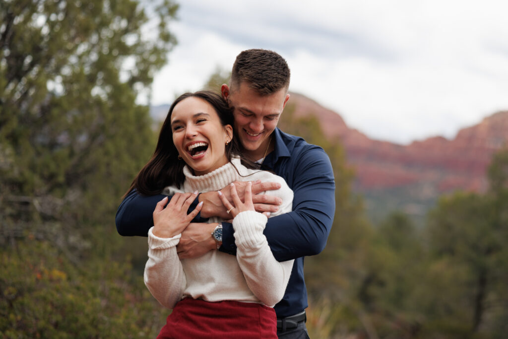 Ocala wedding and engagement photographer red rocks state park proposal sedona arizona