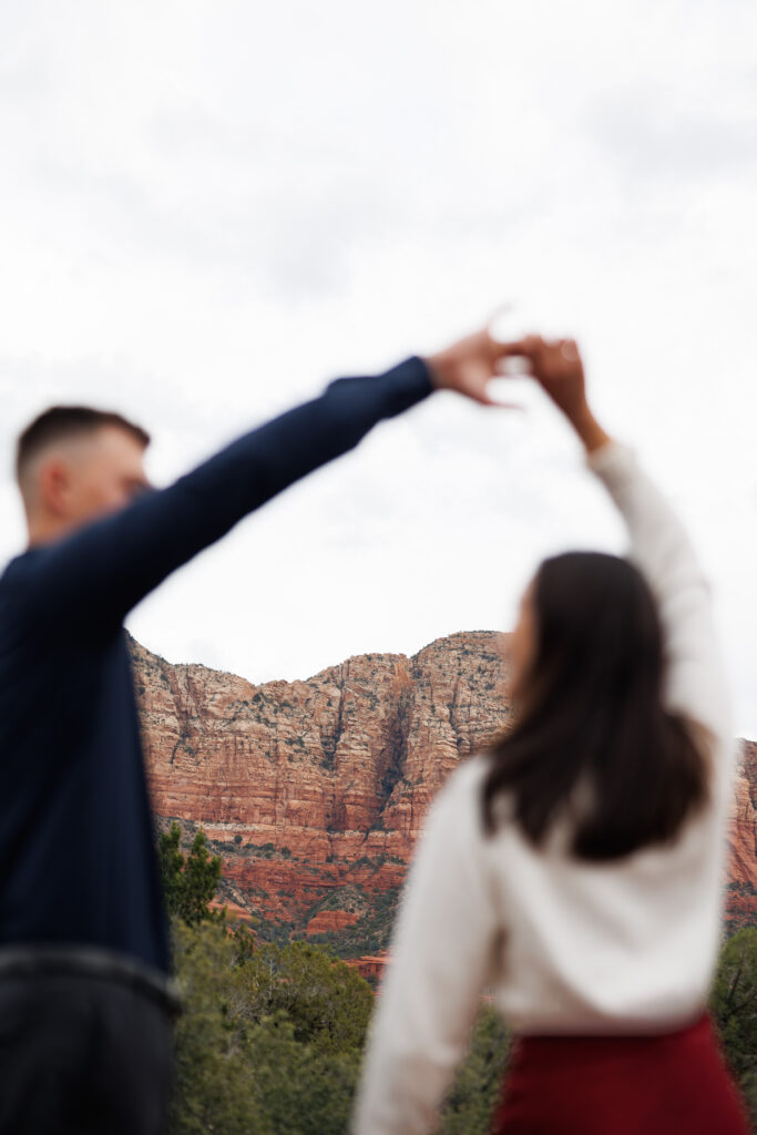 Ocala wedding and engagement photographer red rocks state park proposal sedona arizona