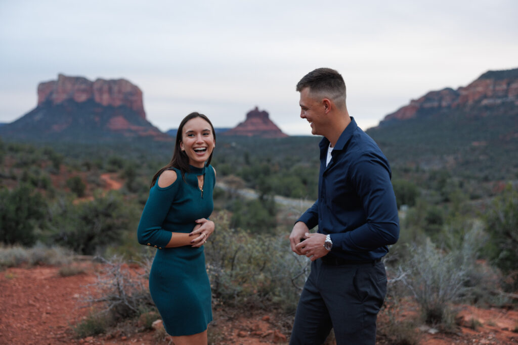 Ocala wedding and engagement photographer red rocks state park proposal sedona arizona